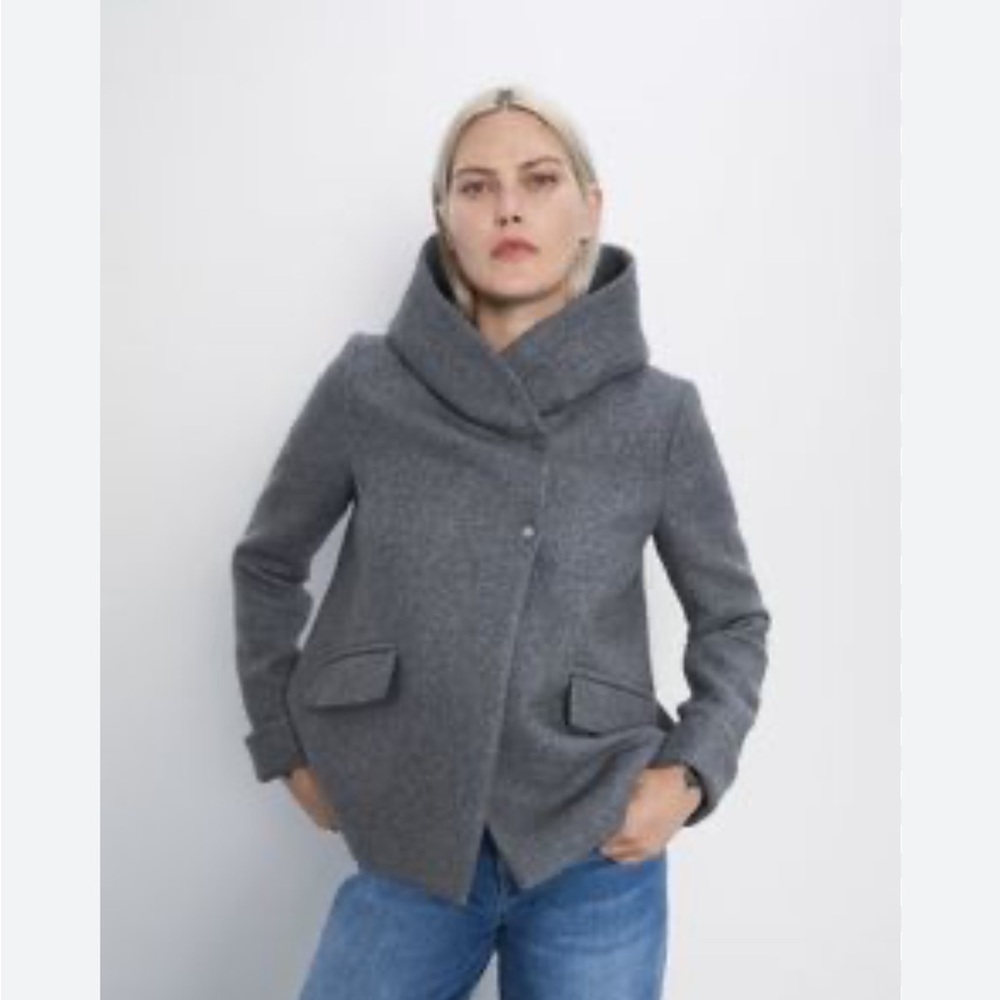 Zara Charcoal Jacket for Women